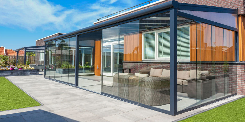 Terrasse von Wagner-Fenster